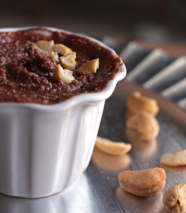 Chocolate Cashew Butter | don't miss dairy